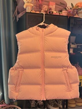 Alexander Wang Pink puffer vest